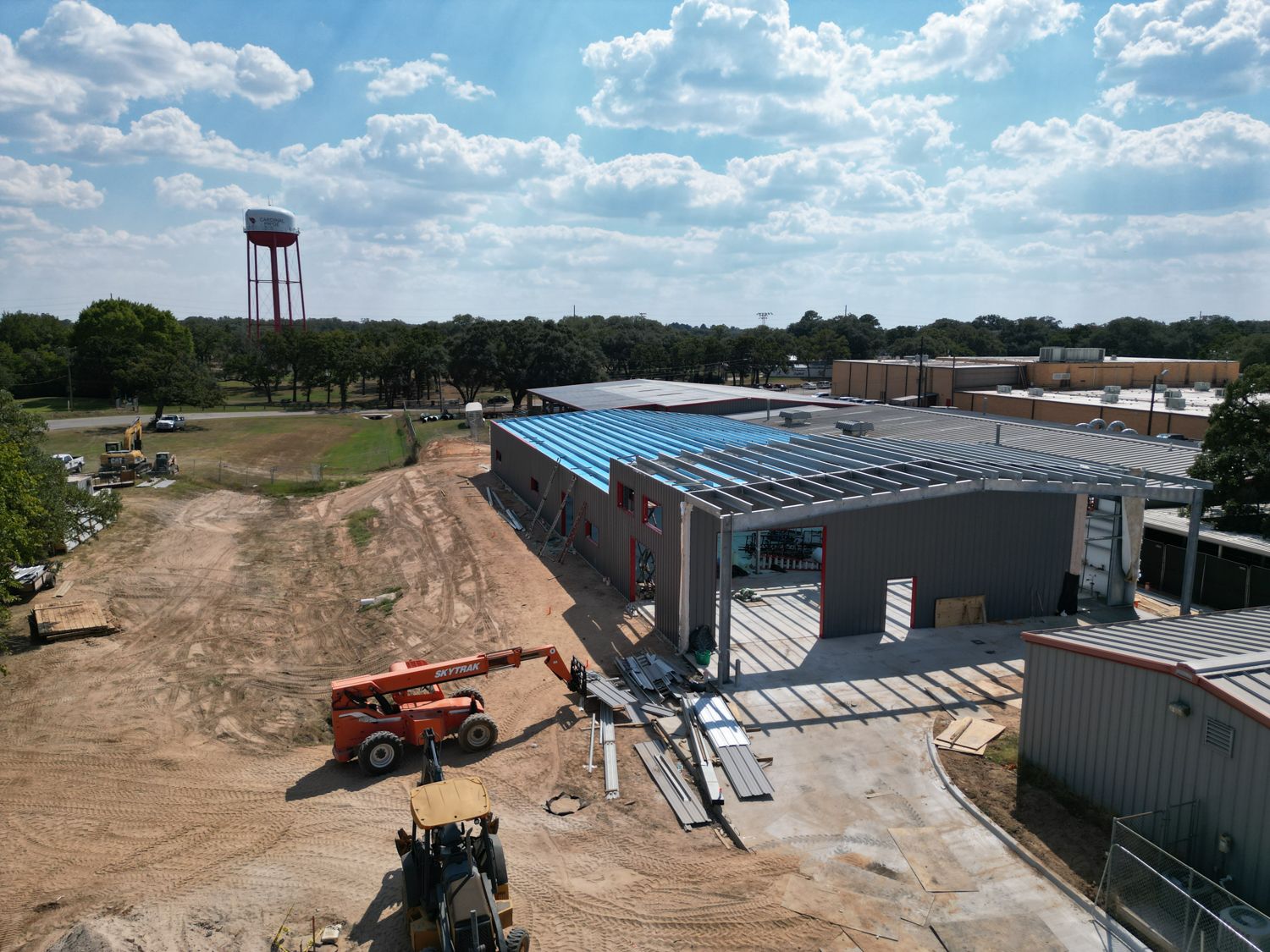 Columbus HS Erection